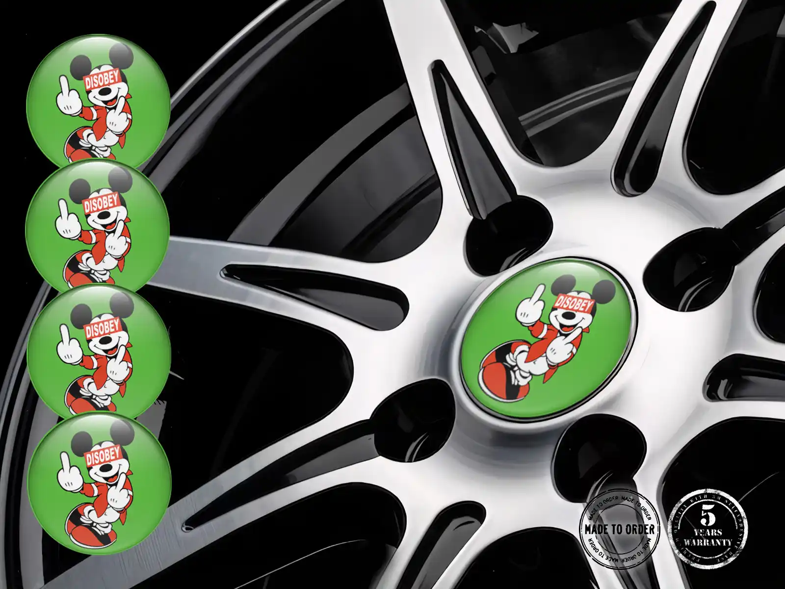 Domed Badges Edition High-Quality Stickers
